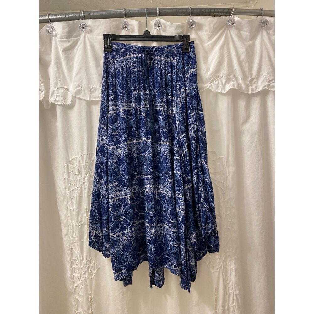 Hollister Boho High Low Maxi Skirt Women XS
